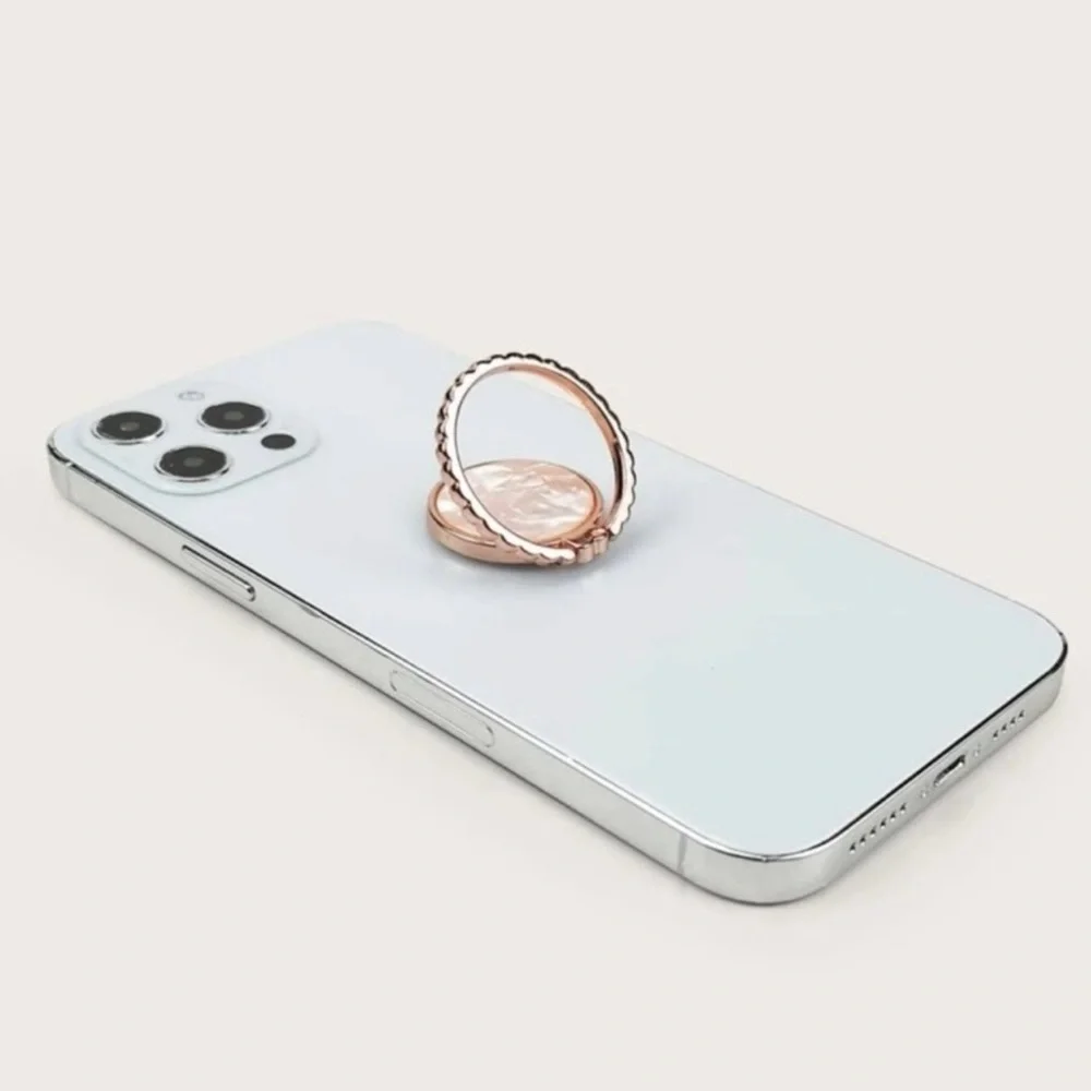 ⭐️White and Rose Gold Holster Clip for Cell Phones